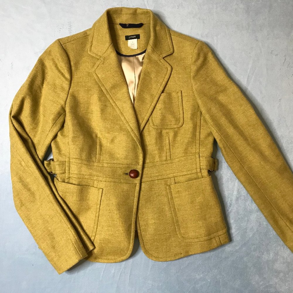 J. Crew Robert Noble Scottish Wool Blazer Jacket